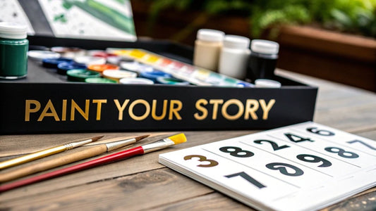 Your Guide to Custom Paint by Numbers Kits - Custom Paint By Numbers