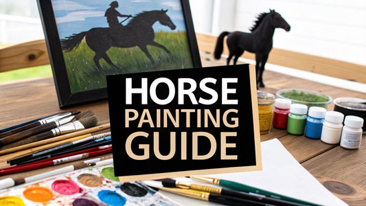 Your Guide to Paint By Numbers Horses - Custom Paint By Numbers