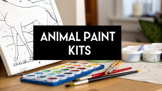 Your Guide to Painting by Numbers Animals Kits - Custom Paint By Numbers