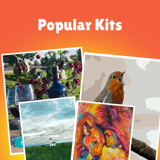 Best Selling Paint By Numbers Kits | Top | Free Shipping – Custom Paint ...
