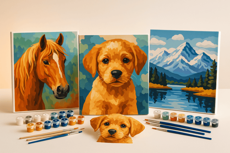 Family Paint Night Bundle | 3 Kits for Group Fun