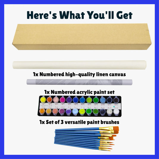 Custom Paint By Number Kits | Upload Your Photo | Free Shipping ...