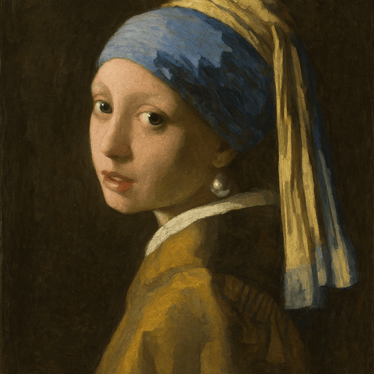 Paint By Numbers | Pearl Portrait - Custom Paint By Numbers