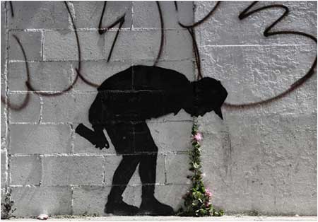 Banksy Better Out Than In - Los Angeles, California, USA - Custom Paint By Numbers