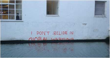 Banksy I Don’t Believe in Global Warming Graffiti - London - Custom Paint By Numbers
