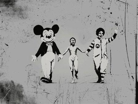 Banksy Napalm Girl Graffiti - Custom Paint By Numbers
