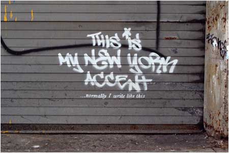 Banksy This Is My New York Accent Graffiti - New York, USA - Custom Paint By Numbers