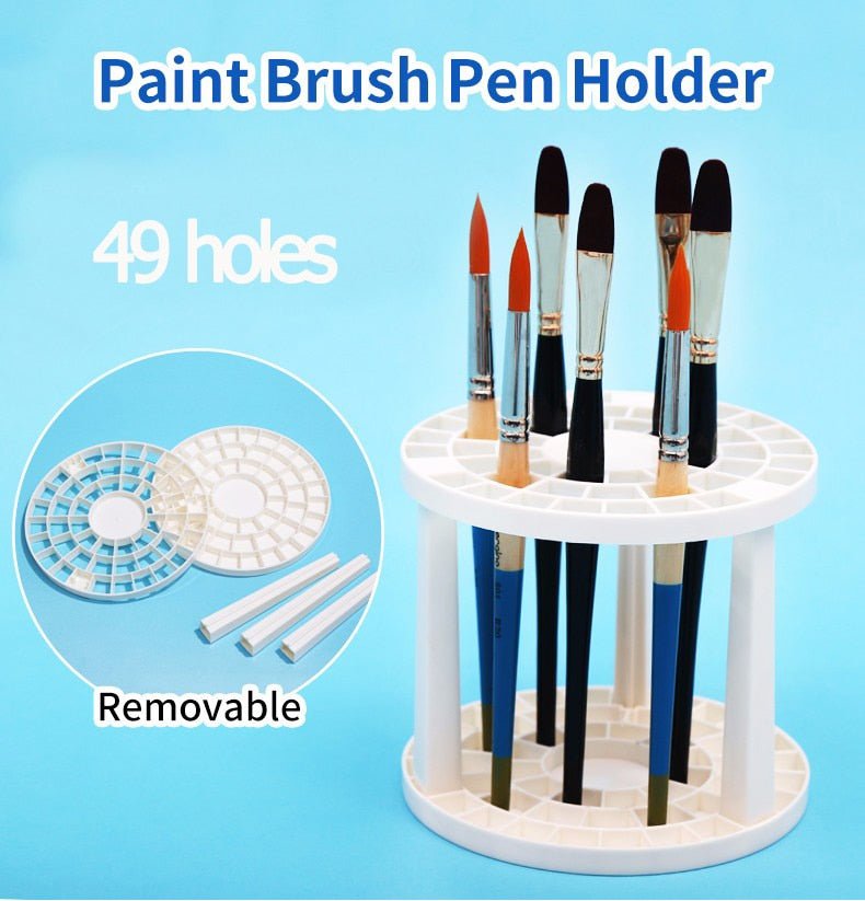 Paint Brush Holder - Custom Paint By Numbers