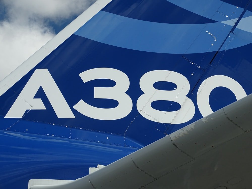 Paint By Numbers | Blue And White Aircraft Wing - Custom Paint By Numbers