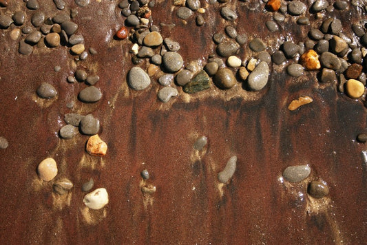 Paint By Numbers | Brown Sand With Stones - Custom Paint By Numbers