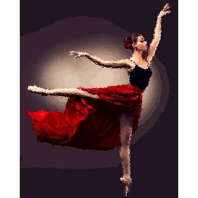 Paint By Numbers | Classic Beauty of Ballerina - Custom Paint By Numbers