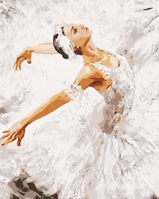Paint By Numbers | Dancing Ballerina - Custom Paint By Numbers