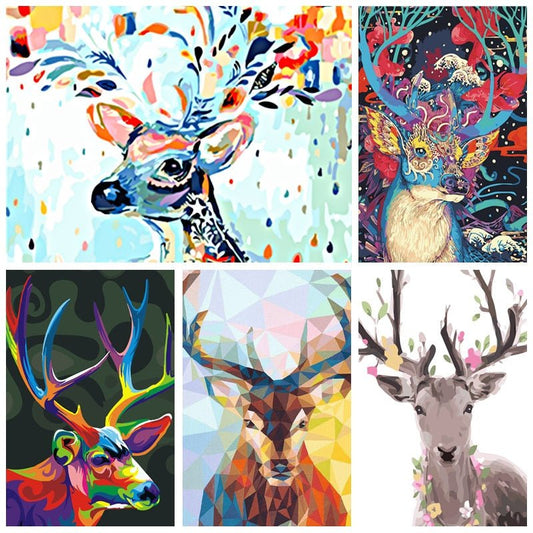 Paint By Numbers | Deer - Custom Paint By Numbers