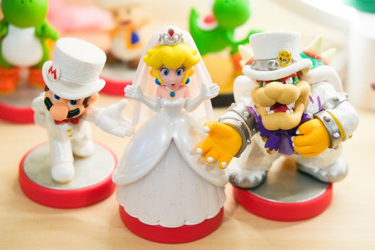 Paint By Numbers | Detroit - Princess Peach Figurine - Custom Paint By Numbers