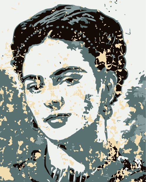 Paint By Numbers | Frida Kahlo - Frida Kalo Painting - Custom Paint By Numbers