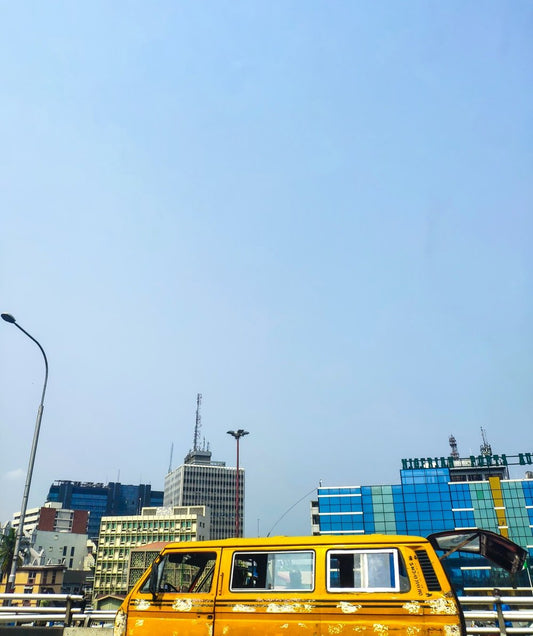 Paint By Numbers | Lagos - Yellow Vehicle - Custom Paint By Numbers