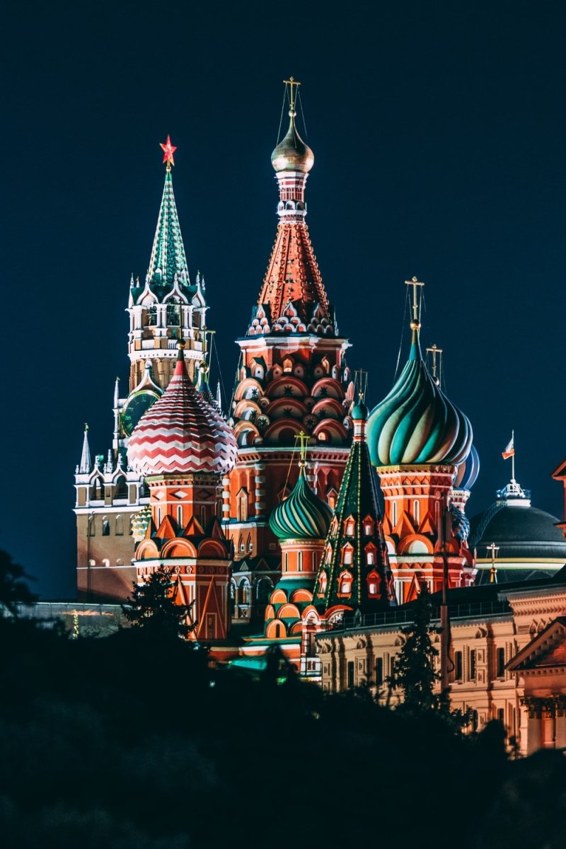 Paint By Numbers | Moscow - Saint Basil Cathedral, Russia - Custom Paint By Numbers