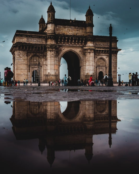 Paint By Numbers | Mumbai - Photo Of India Gate - Custom Paint By Numbers