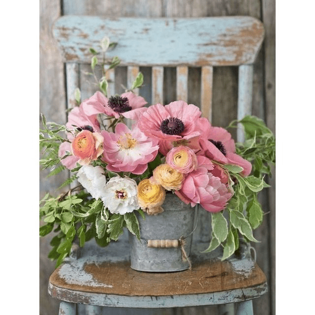 Paint By Numbers | Old Fashioned Centerpiece - Custom Paint By Numbers