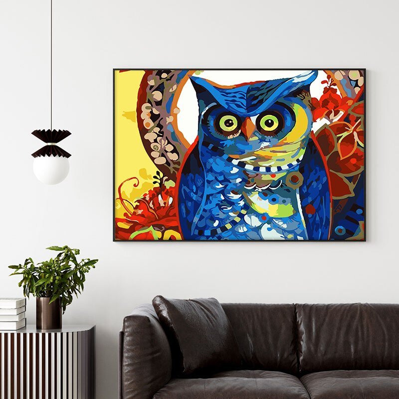 Paint By Numbers | Owls - Custom Paint By Numbers