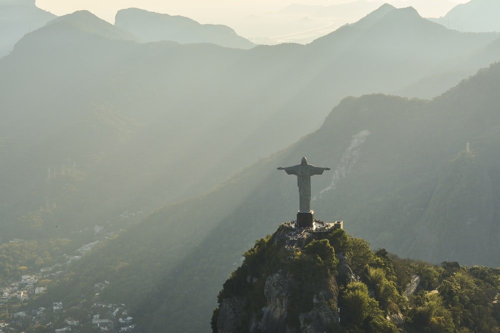 Paint By Numbers | Rio De Janeiro - Christ Redeemer Statue, Brazil - Custom Paint By Numbers