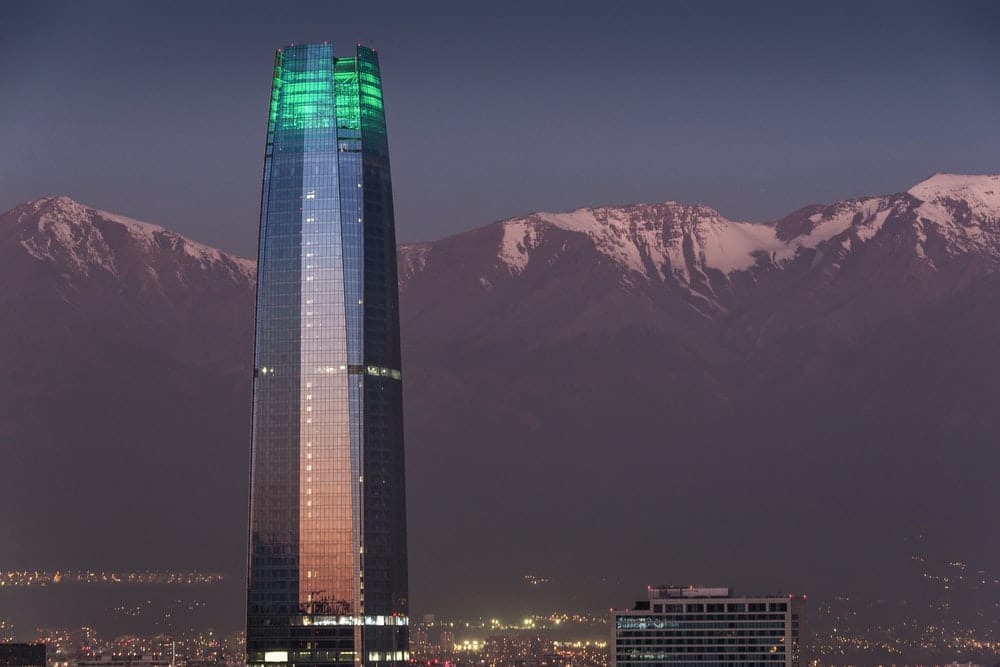Paint By Numbers | Santiago - Landscape Photography Of Glass Building - Custom Paint By Numbers