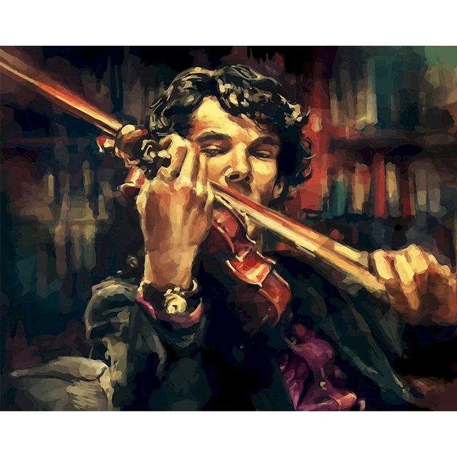 Paint By Numbers | The Violinist - Custom Paint By Numbers