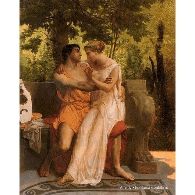 Paint By Numbers | William-Adolphe Bouguereau L'idylle - Custom Paint By Numbers